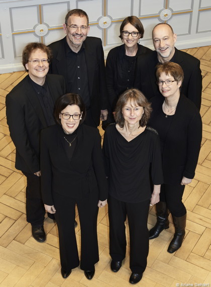 Gruppenbild mit Mitgliedern des Bachvereins